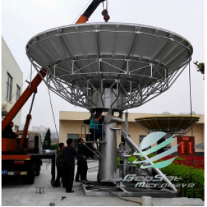 Спутниковая антенна - антенна земных станций, TXRX, диаметр 6,2 м, Ku-Band 10.7 - 12.75 & 13.75 - 14.5 GHz