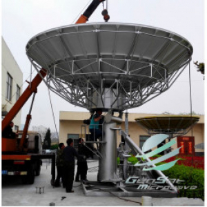 Спутниковая антенна - антенна земных станций, TXRX, диаметр 6,2 м, C-Band 3.4 - 4.2 & 5.85 - 6.725 GHz