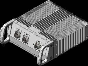 Блок питания GaN, монтируемый в стойку для установки вне помещений или в помещении, 300W AC/DC
