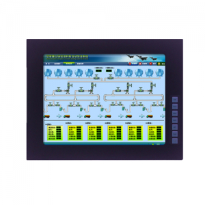 Промышленный встраиваемый монитор FPM-6104, 10″ TFT-Panel, VGA, DVI, резистивный сенсорный экран