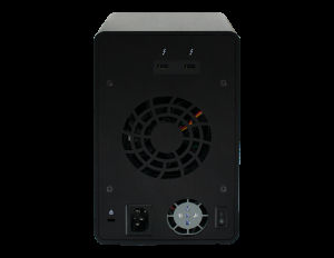 - 4-Bay Thunderbolt™ 2 to Thunderbolt™ 3 Hardware RAID Tower Enclosure